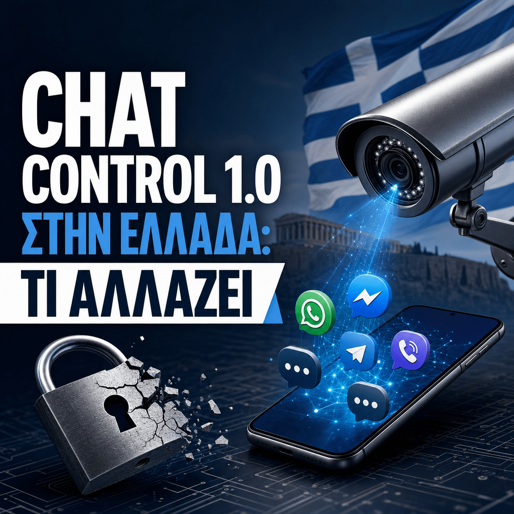 Chat Control 1.0 στην Ελλάδα: Τι αλλάζει